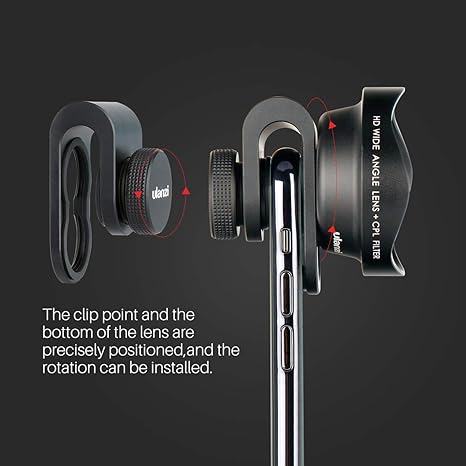 Ulanzi Wide-Angle Mobile Phone Lens Slr Camera External HK 4D Fisheye Lens