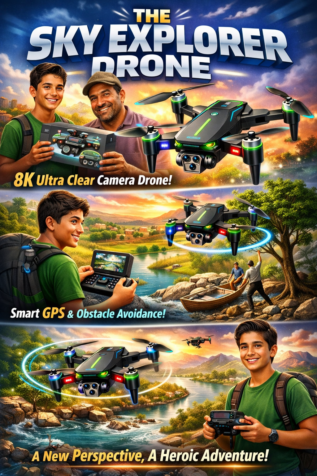8K Ultra Clear Camera Drone ©