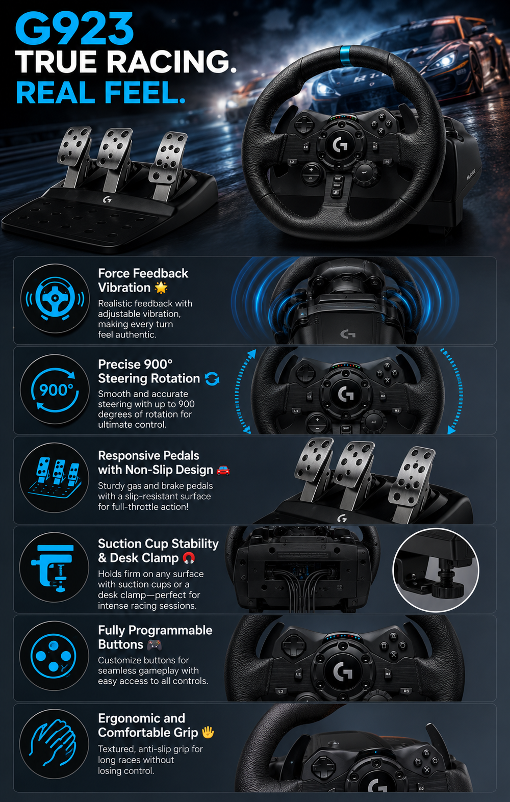 Racing Wheel & Pedals (PXN) ©