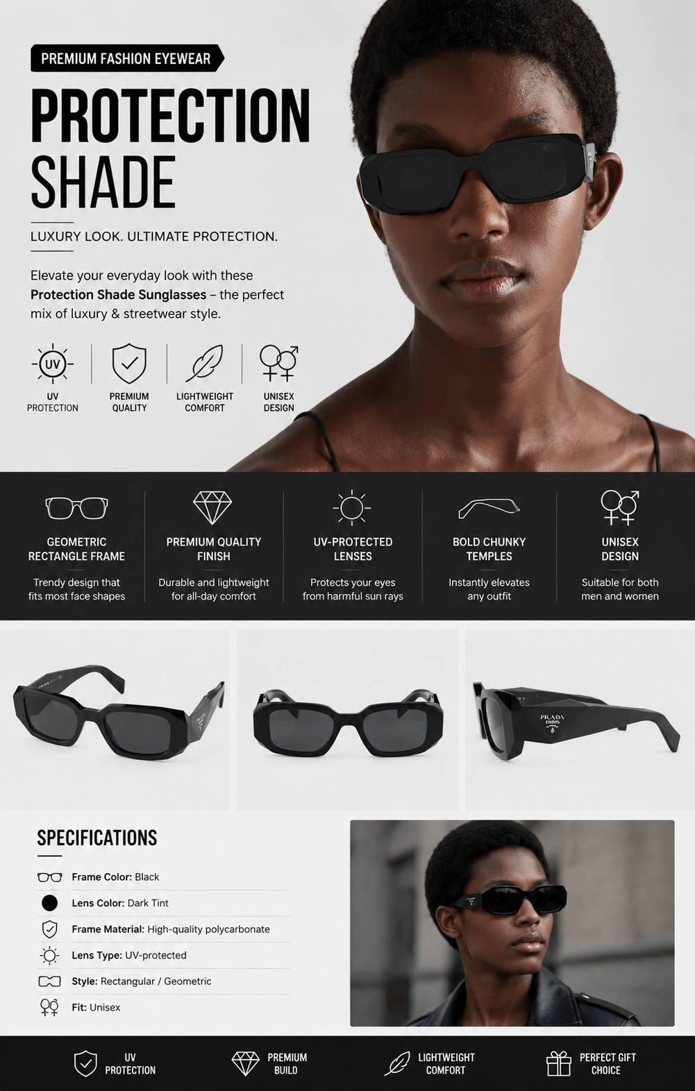 Protection Shade Sunglasses