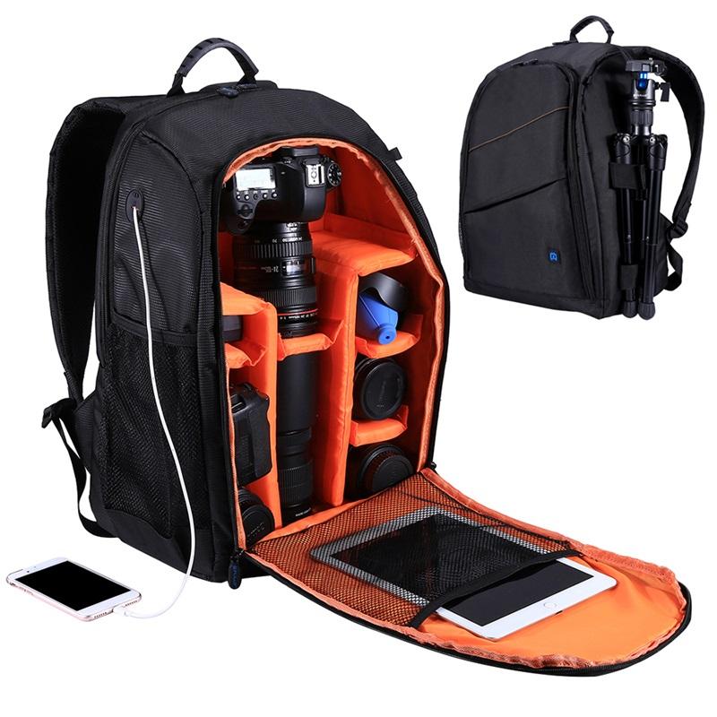 Camera backpack waterproof camera bag