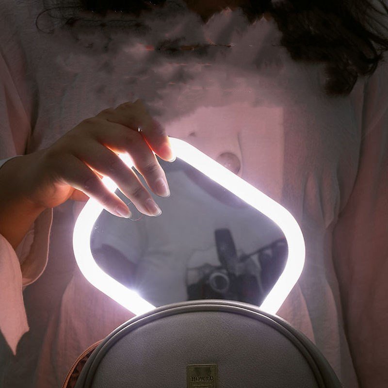 Dressing Mirror With Light Bulb Fill Light Beauty Makeup
