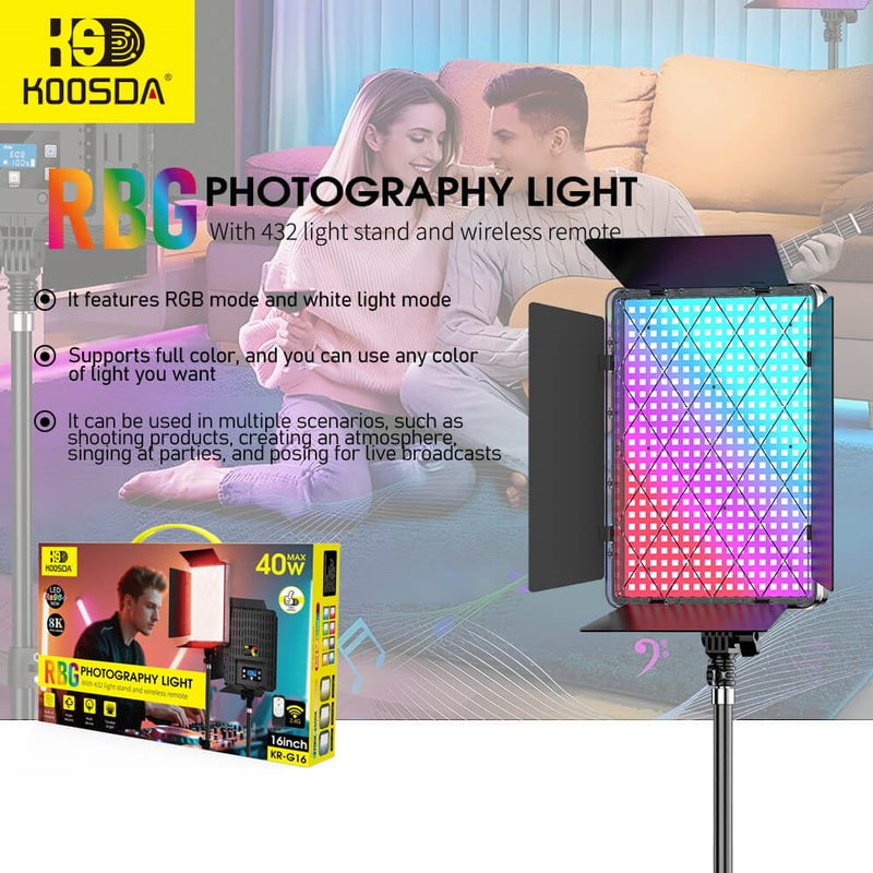 HOOSDA - RGB Photography Light © Ⓢ