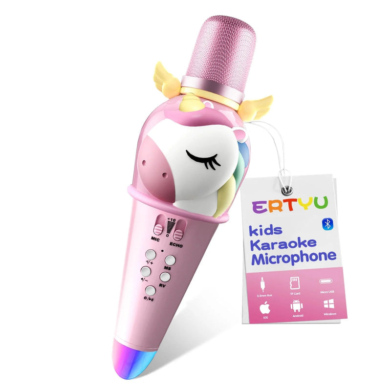 Kids Wireless Karaoke Microphone Speaker