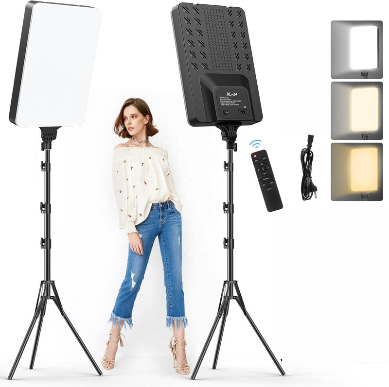 LED Panel Light Kit with Tripod Stand Ⓢ