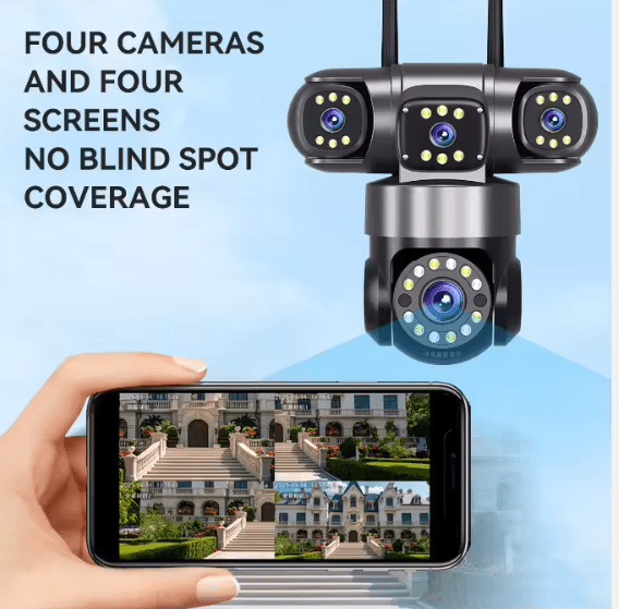 LX - Triple-Lens Security Camera ©